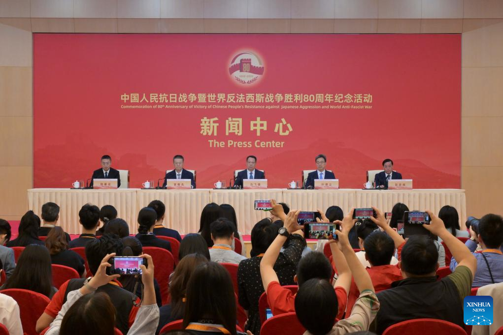China realiza 3ª coletiva de imprensa sobre eventos do aniversário da vitória