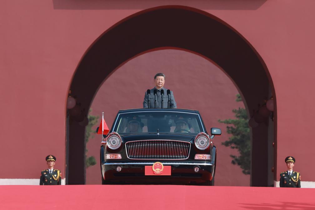 Xi passa em revista tropas para comemorar 80º aniversário da vitória sobre agressão japonesa