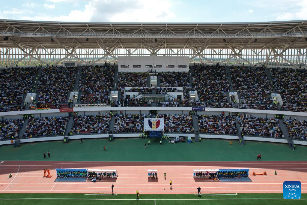 Destaque: Estádio Olímpico construído pela China faz estreia histórica no Chade com eliminatórias da Copa do Mundo