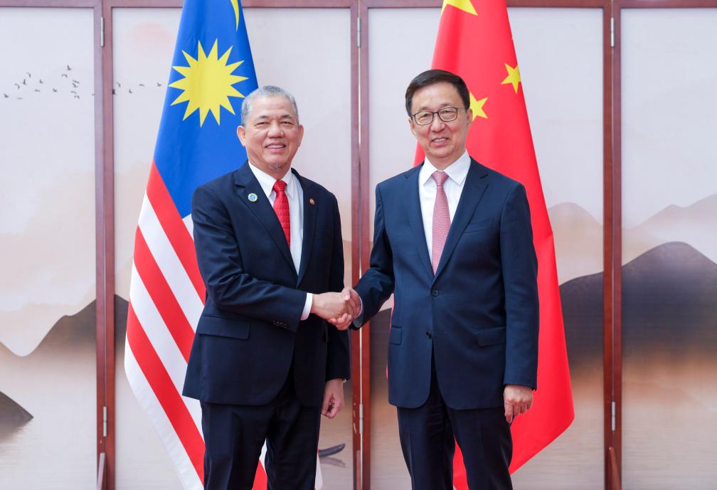 Vice-presidente chinês reúne-se com vice-primeiro-ministro da Malásia