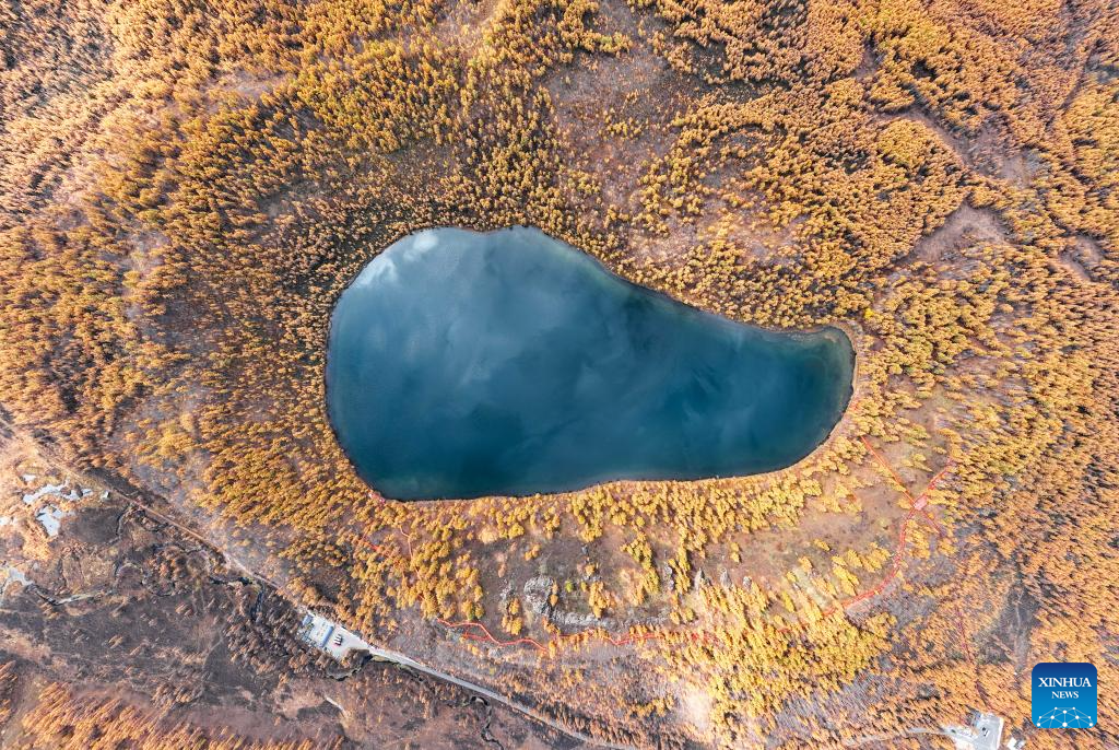 Outono transforma as paisagens da Mongólia Interior, no norte da China
