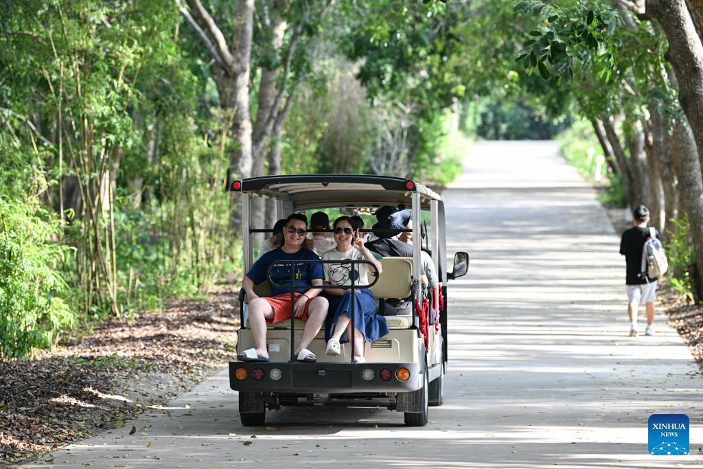 Parque Nacional do Pântano de Haiwei em Hainan reabre ao público após restauração ecológica