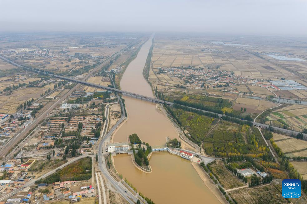 Irrigação sazonal avança em Bayannur, Mongólia Interior, no norte da China