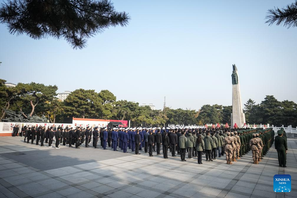 Evento comemorativo em Shenyang homenageia heróis do Exército dos Voluntários do Povo Chinês
