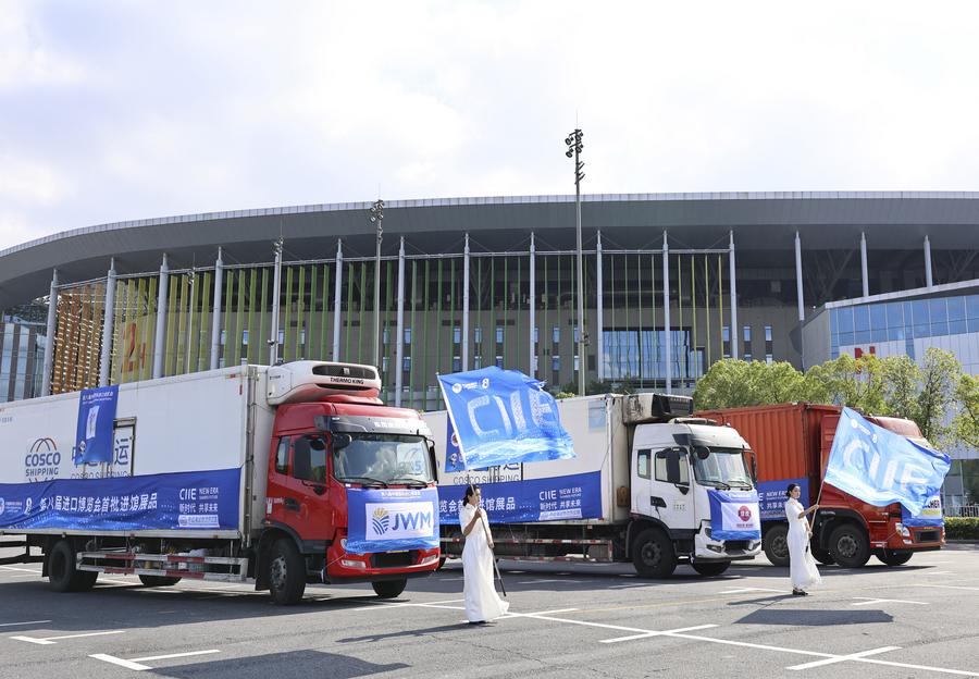 (Multimídia) Preparações da 8ª CIIE em fase final, diz Ministério do Comércio