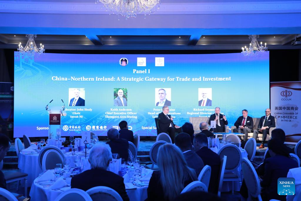 Cooperação China-Irlanda do Norte ganha novo ímpeto e cordialidade mútua