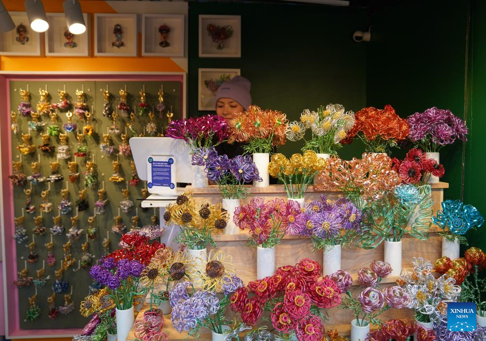 Moradores visitam Mercado de Férias em Nova York, nos EUA