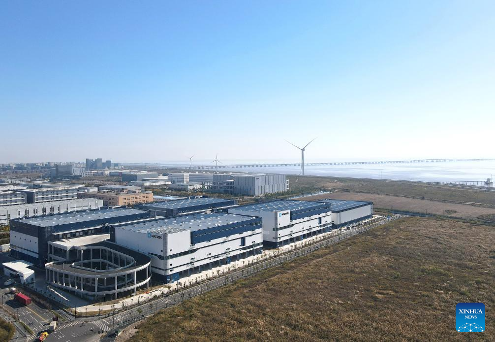 Maersk inaugura o principal centro logístico de Lin-gang em Shanghai