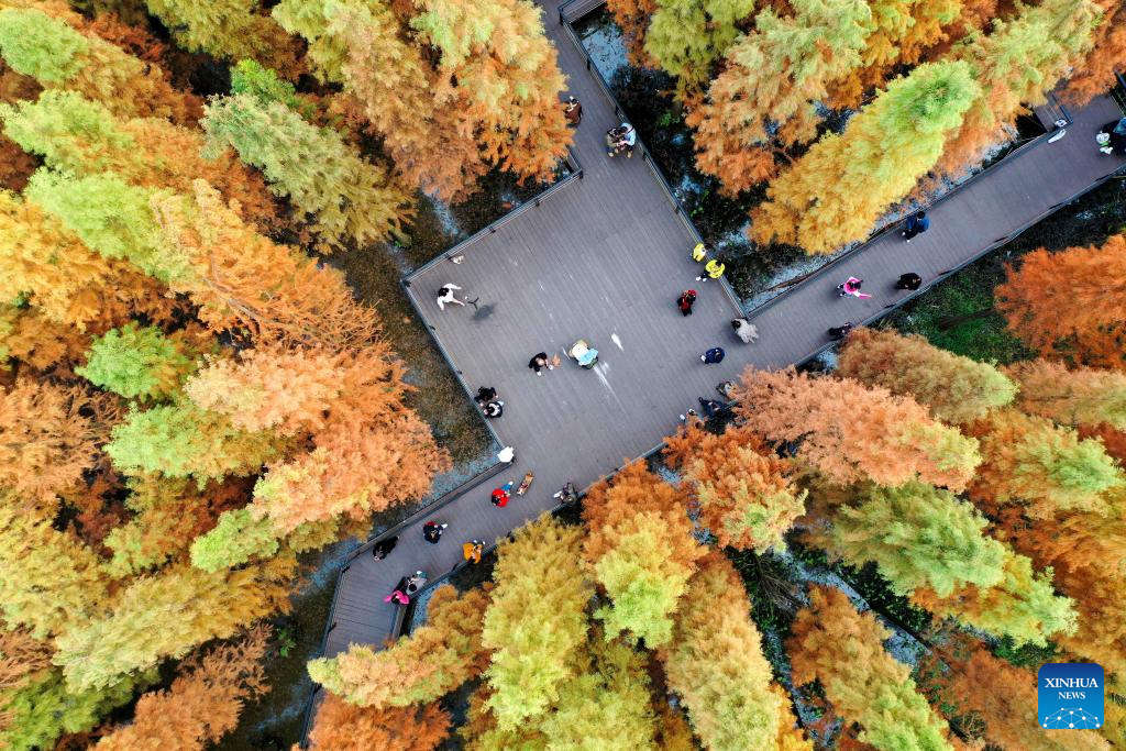 Com chegada do inverno, paisagens ganham charme único na China