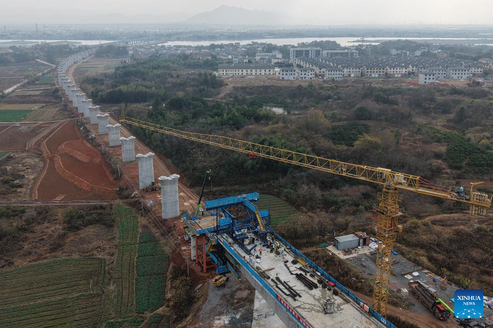 Seguem am andamento as obras da Ferrovia Quzhou-Lishui em Zhejiang