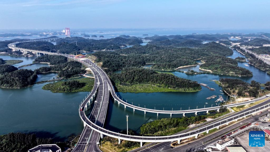 Paisagem do Mar de Maowei, em Guangxi, no sul da China