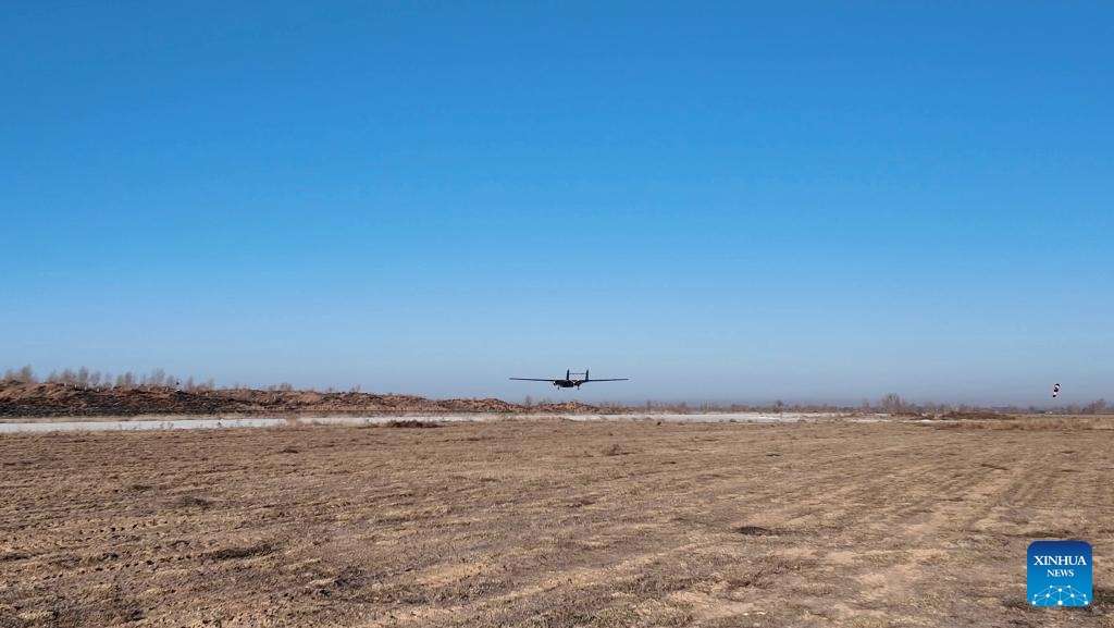 Aeronave de carga não tripulada "Tianma-1000" desenvolvida pela China completa voo inaugural