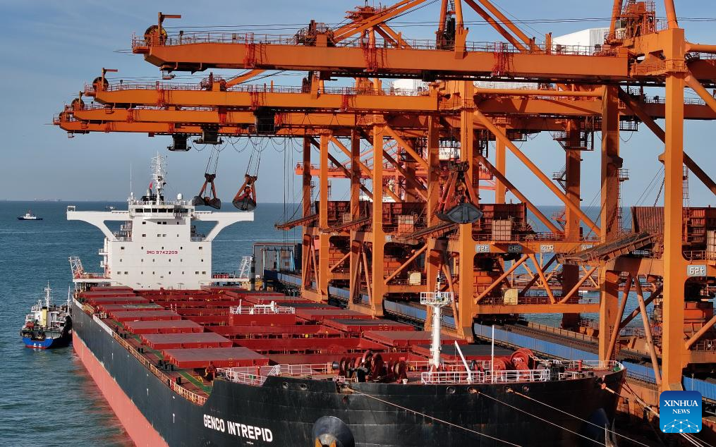 Movimentação de carga no Porto de Tangshan cresce 2,53% em 2025