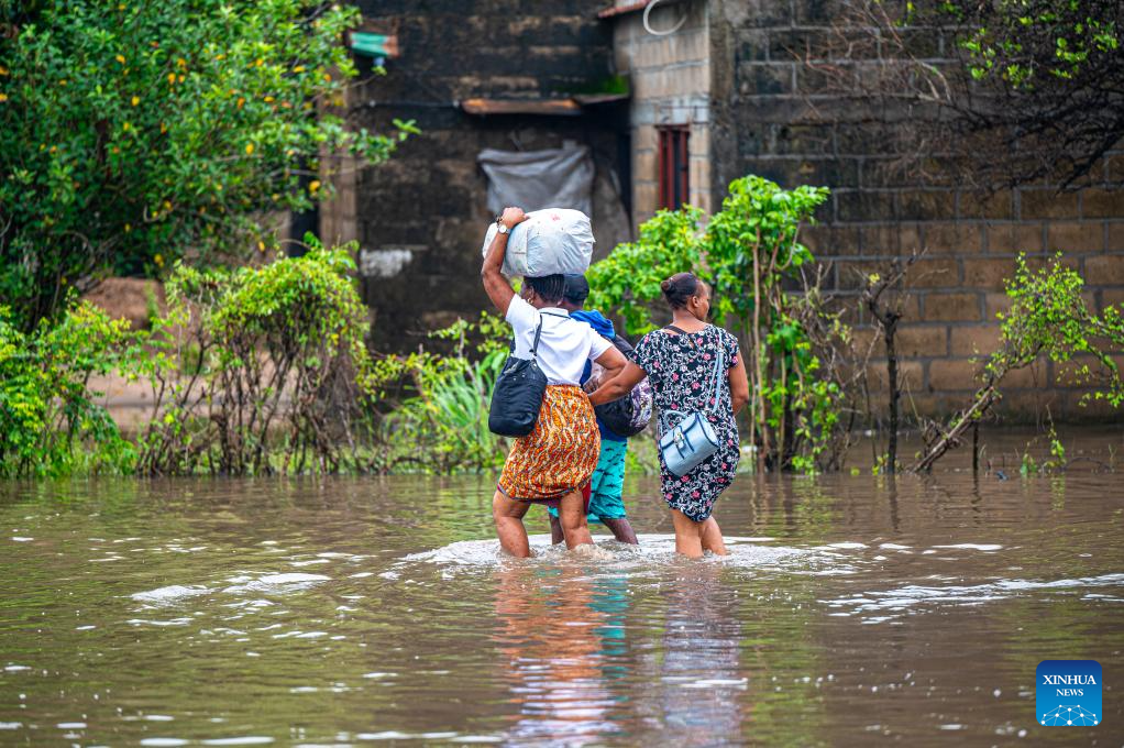 Chuvas intensas provocam inundações na Cidade de Matola, Moçambique