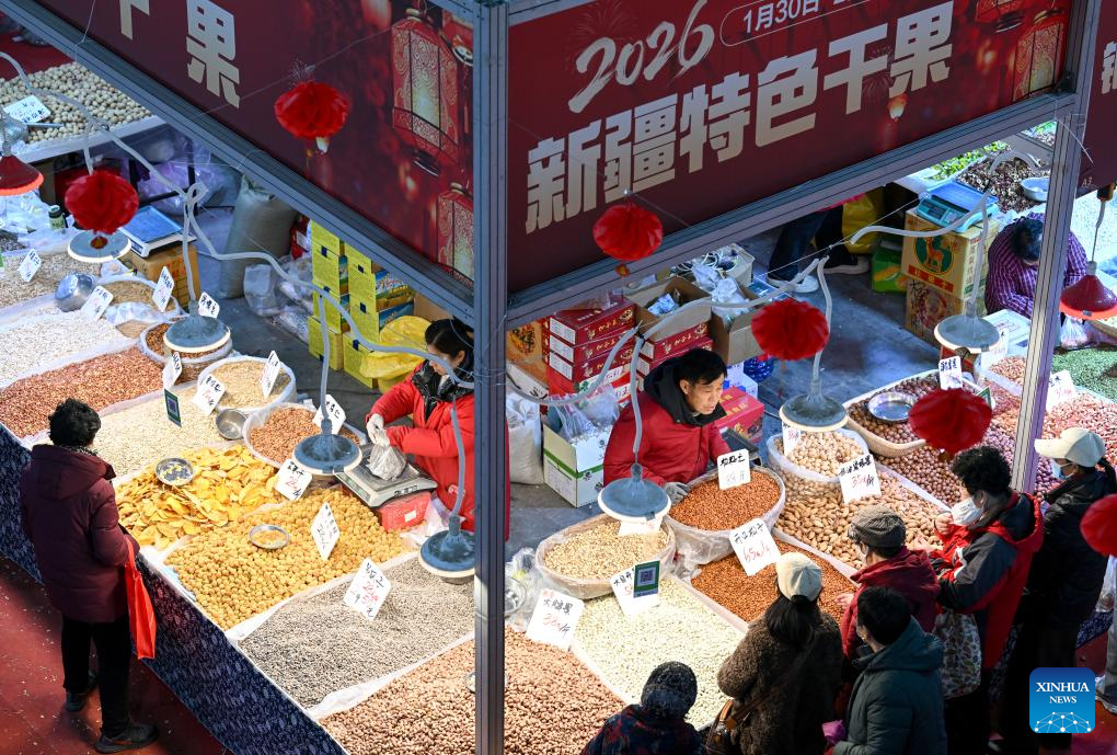 Seguem preparativos para a Festa da Primavera na China